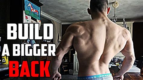Full Guide To Building A Bigger Back Explained Youtube