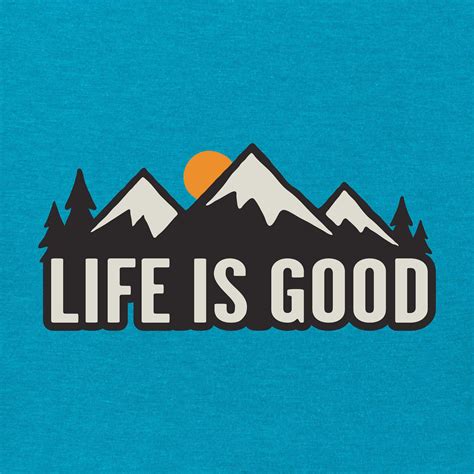 Life is Good Men's Mountain Life T-Shirt - Clothing - Hallmark
