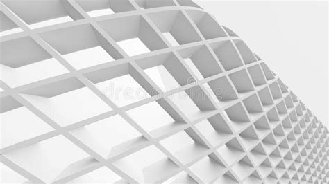 Modern White Abstract Background Design Vector Illustration 3d