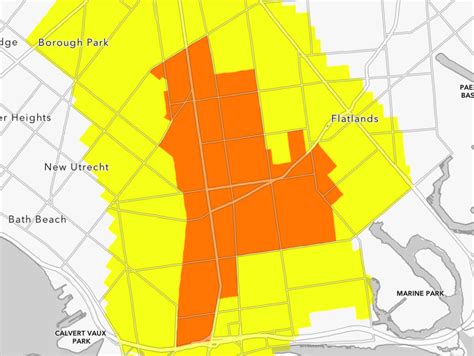 The quiet zone of orange COVID-19 'red zone' downgraded to 'orange zone' • Brooklyn ...