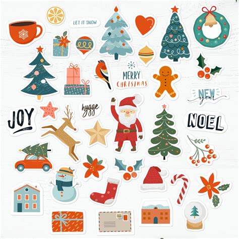 Merry Stickmas Holiday Sticker Bundle