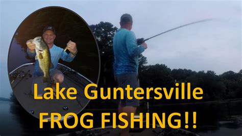 Lake Guntersville Frog Bass Fishing Summer June 2020 Part 2 Of 3
