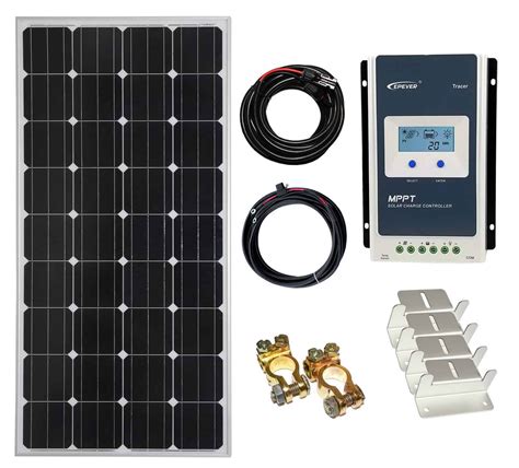 150w Mono Solar Panel Kit 12v24v With Mppt Controller K4m Low