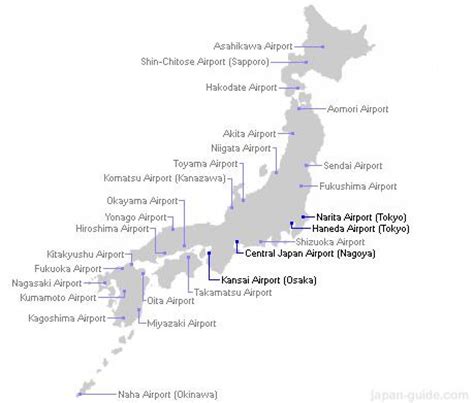 일본의 지도공항 공항 일본의 지도동부 아시아 아시아