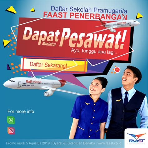 Lapangan kerja lulusan ilmu keperawatan sangat luas, mulai dari di rumah sakit, puskesmas, klinik kesehatan, home care, panti jompo, dan sebagainya. Mendaftar Sekolah Pramugari Gratis Miniatur Pesawat FAAST ...