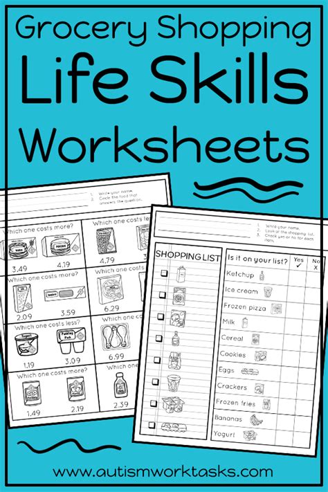 Develop Life Skills With These Practical Worksheets Style Worksheets