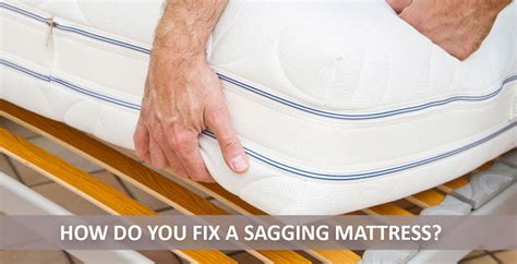How To Fix A Sagging Mattress Easy Tips And Tricks Howto