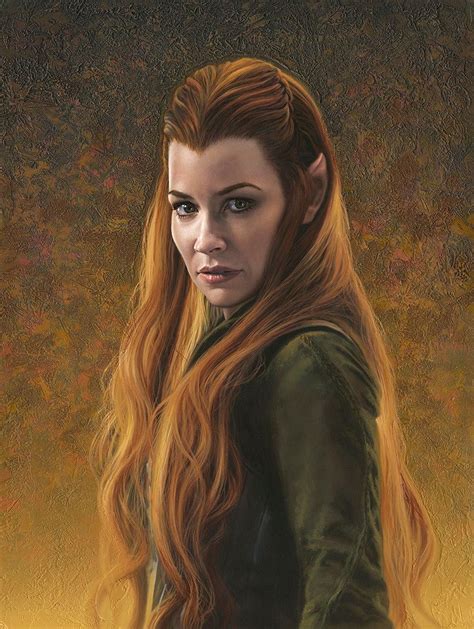 Jerry VanderStelt Has Just Posted This Brand New Art Of Tauriel Gandalf