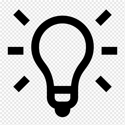 Idea Icon White You Can Use These Free Icons And Png Images For Your