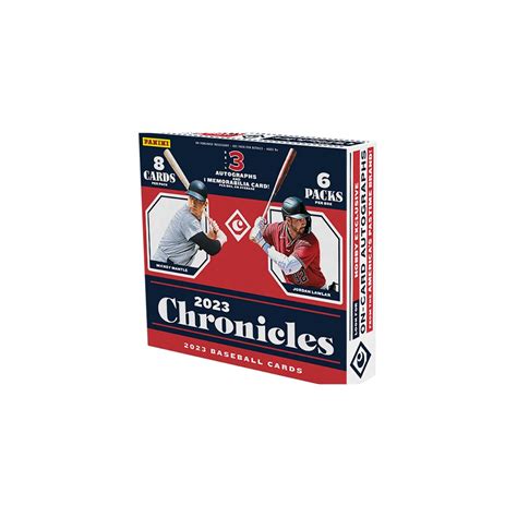 2023 Panini Chronicles Baseball Hobby 16 Box Case