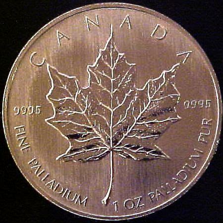 Generally, investors should remember that the palladium market is rather illiquid; Canadian Palladium Maple Leaf Bullion Coin | Bullion coins ...
