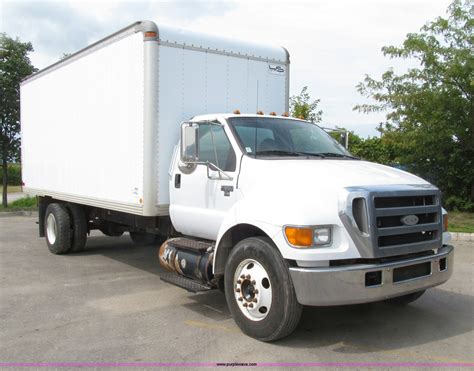 2006 Ford F650 Xl Super Duty Box Truck In Des Moines Ia Item D7462