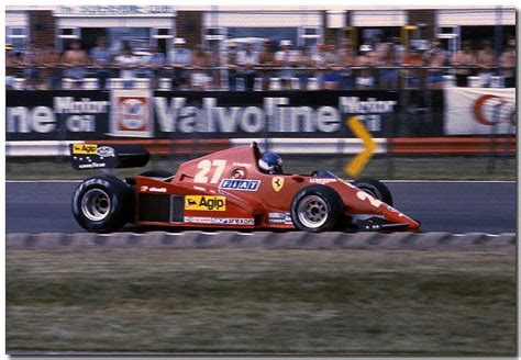 Patrick Tambay Ferrari 126c3 F1 British Gp 1983 Silverstone Ferrari