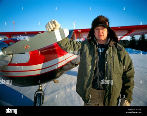 Alaskan Bush Pilot Stock Photo Alamy
