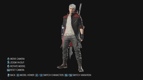 Nero Dmc Skin And Ex Color At Devil May Cry Nexus Mods And Community