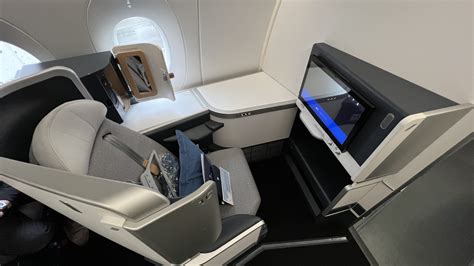 Air France Business Class A350 900 Atlanta To Paris Seat 1a2 Monkey Miles