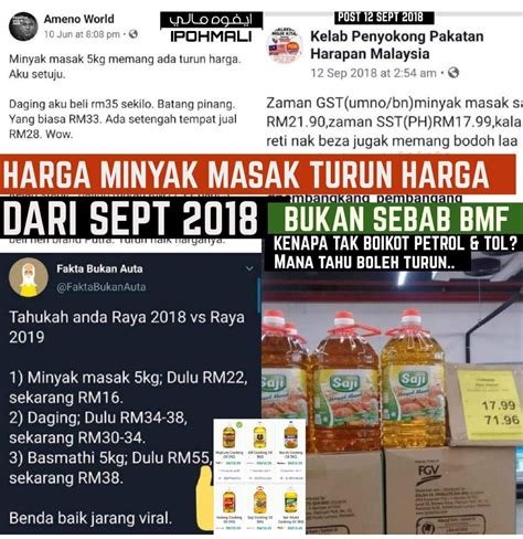 Aroma dari minyak ini tidak kuat dan sangat lembut. KedahLanie 2018: Harga Minyak Masak turun lama dah, bukan ...