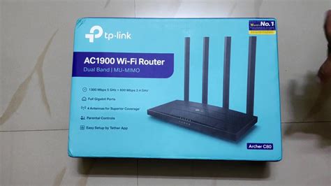 How To Understand A Router Tp Link C80 Unboxing Youtube