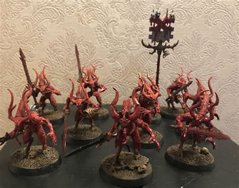 Bloodletters Of Khorne Warhammer 40k Got 20 More To Go As Im Running