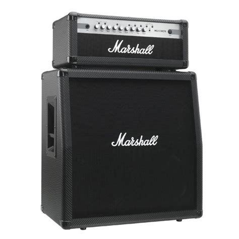 Disc Marshall Mg100hcfx Amp Head And Cabinet Half Stack Bundle At Gear4music