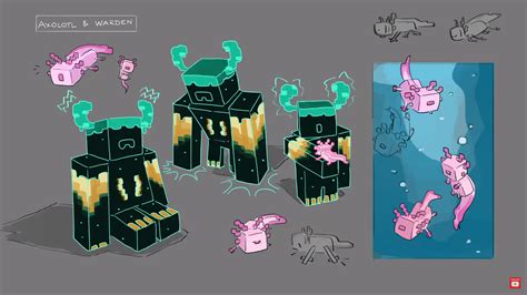 All The Concept Art From Minecraft Live Minecraft