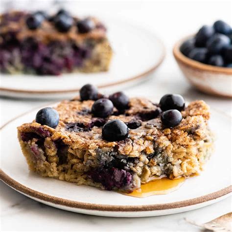 Healthy Blueberry Baked Oatmeal Recipe Cart