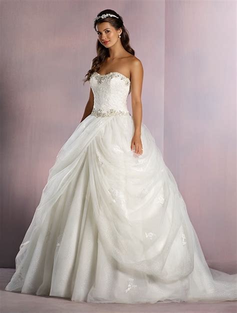 Wedding Dress Disney Alfred Angelo Collection 254 Belle