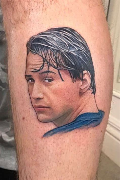 Tattoo Uploaded By David Corden Keanu Reeves As Johnny Utah From