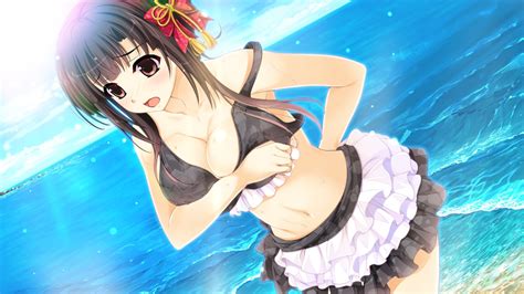 Television pun telah mempersembahkan film animasi buat anak kecil. beach, Bikini, Breast, Hold, Breasts, Brown, Eyes, Brown ...