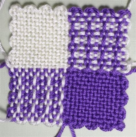 Scottish Stitch Variation I—pin Loom Weave It Pattern Windswept Mind