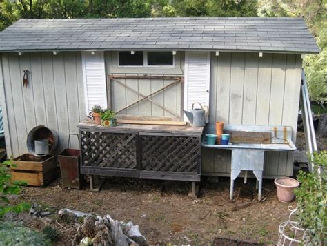In Which I Clean Up My Potting Bench Potting Bench Flea Market