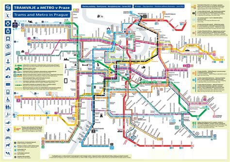 Prague Subway Map Prague Net Metro Map Transport Map Subway Map My