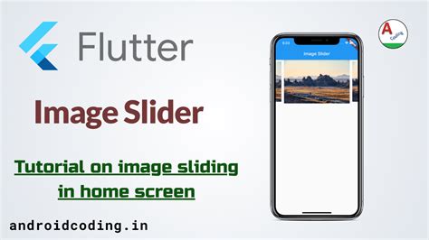 Adding border and customization is easy in flutter because of boxdecoration widget provided by flutter. Flutter image slider tutorial - AndroidCoding.in