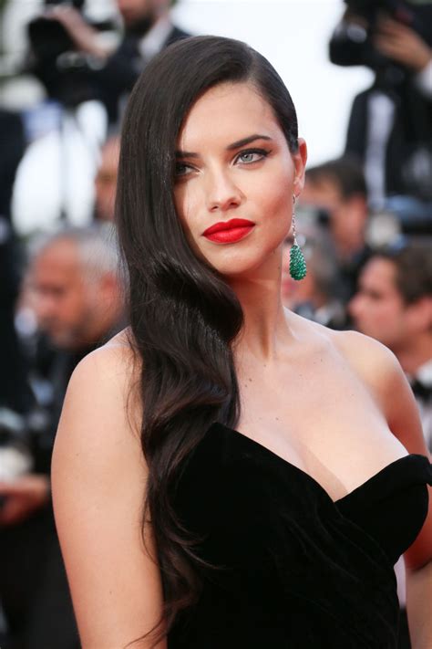 The 50 Best Red Lips Of The Year Adriana Lima Style Adriana Lima