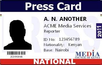 The international press card 2021. Press card: All you need to know about media accreditation in Kenya