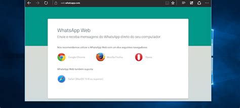 Como Usar O Whatsapp Web No Microsoft Edge Youtube Vrogue