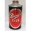 Lot Detail  Rainier Club Extra Pale Low Pro Cone Top Beer Can With Crown