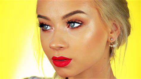 Glowy Bronze Summer Makeup Tutorial Youtube