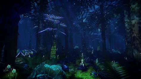 Alien Forest Or Jungle Used Eevee Render Inspired From Pandoras Moon