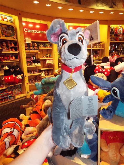 Lady And The Tramp Disney Store Tramp Plush By Krazykari On Deviantart