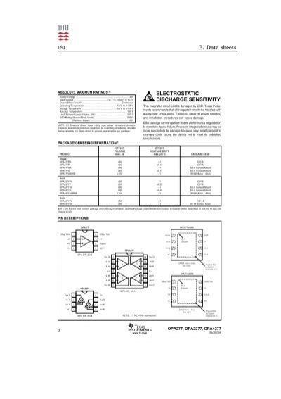 184 E Data Sheets Absolu