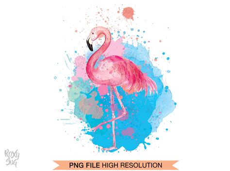 Library Of Flamingo Watercolor Clip Art Free Png Files