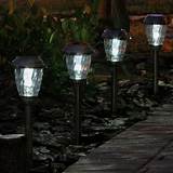Pictures of Solar Lights Outdoors