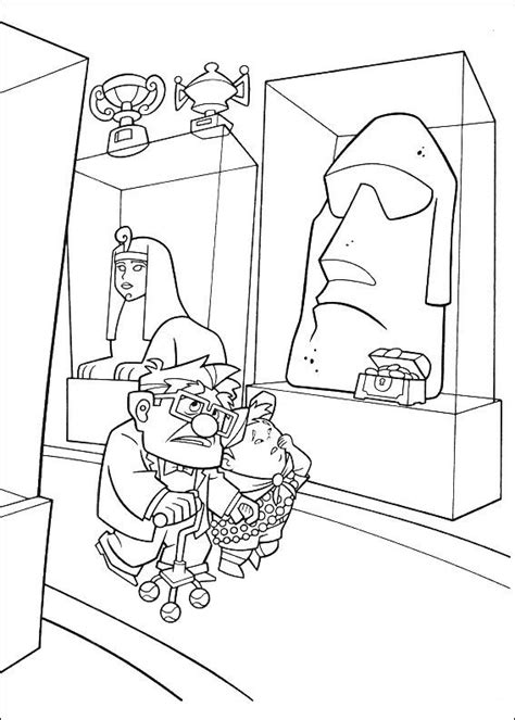 Dug and alpha dog from up; Kids-n-fun.com | 61 coloring pages of Up!