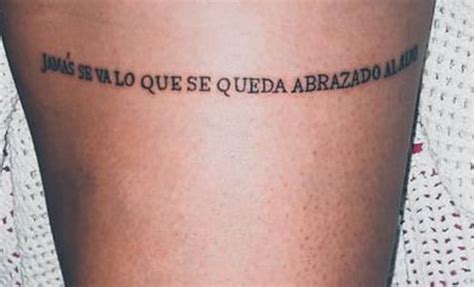 Total Imagem Frases Tatuajes Pierna Mujer Thptletrongtan Edu Vn