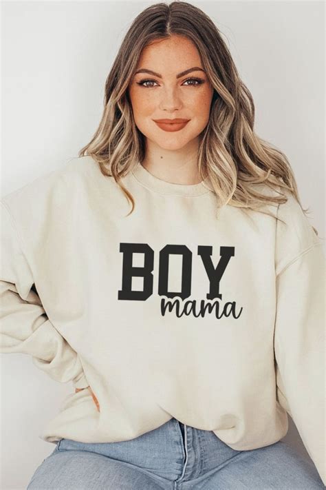 Get Your Adorable Boy Mama Sweatshirt Today And Show Your Little Ones