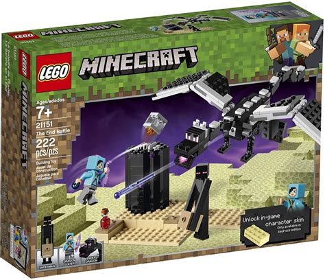 Lego Minecraft 21151 La Batalla En El End Mercado Libre