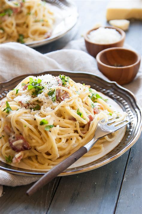 Pasta Carbonara ~quick And Simple~ The Kitchen Mccabe