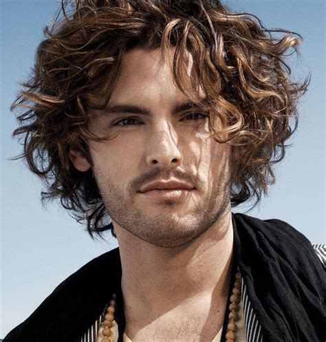 Medium Curly Hair Style Men 50 Long Curly Hairstyles For Men Manly