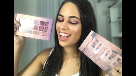 Paleta New Nude Huda Beauty X Soft Nude Pallete Ruby Rose Youtube